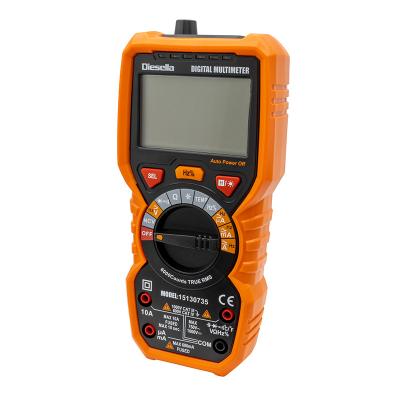 Digital multimeter äkta RMS 1000V/10A med gummiskyddskåpa